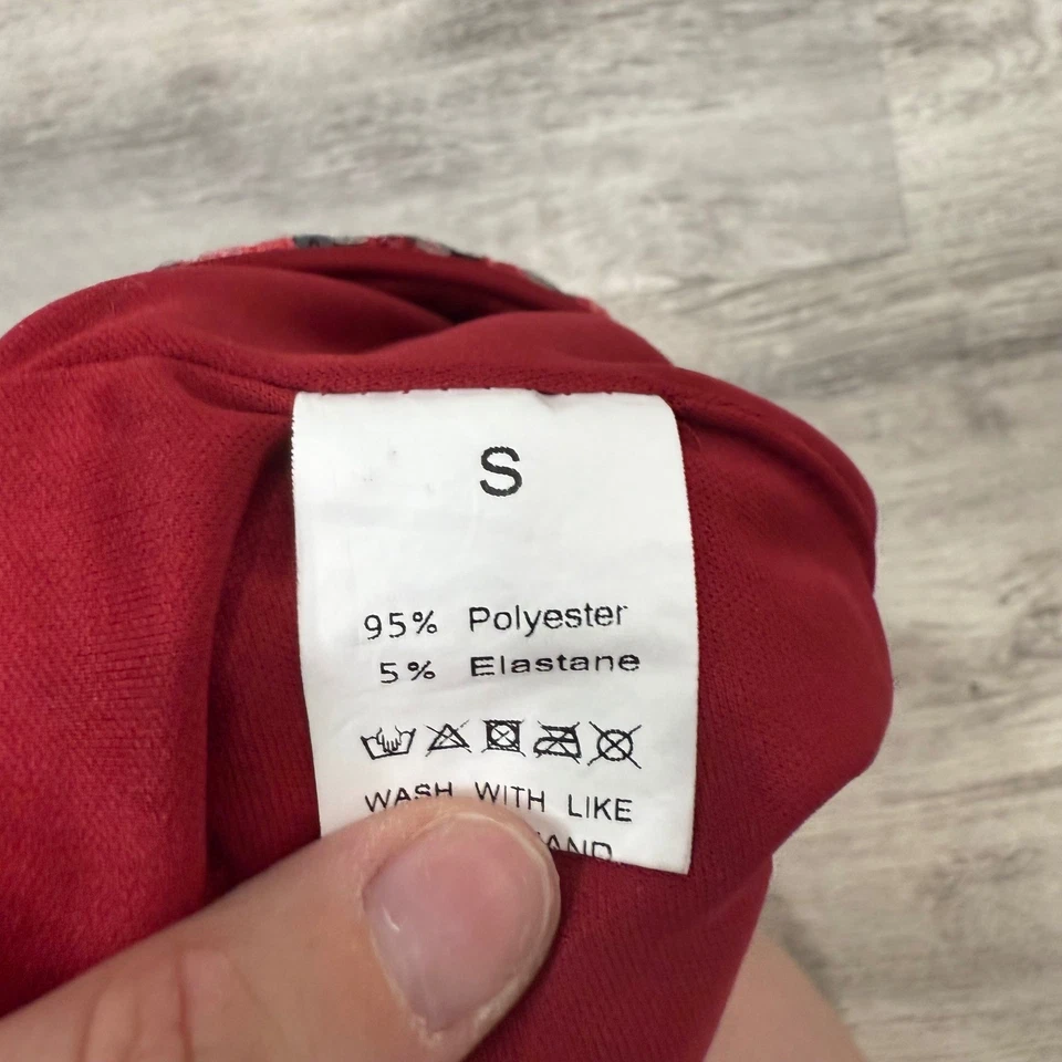 Pantalones Cortos Cintura Alta Lentejuelas Leopardo Rojo Brillante Mujer Talla Pequeña Fiesta Ropa de Club Foto 3 de 4