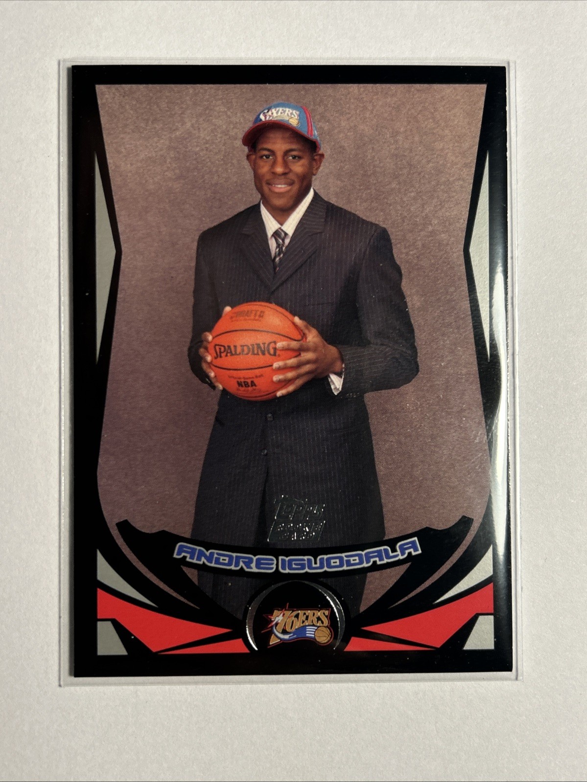 2004-05 Topps - Andre Iguodala #229 Black /500 Rookie Sixers RC