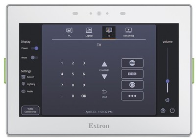 Extron TLP Pro 725M 7'' Touchpanel | Wall Mount AV Control Panel | 60 1563 103