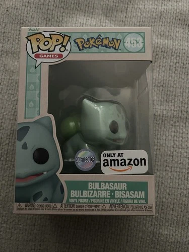 Funko Pop! Vinyl: Bulbasaur Pokémon Amazon Exclusive Soft Color #453