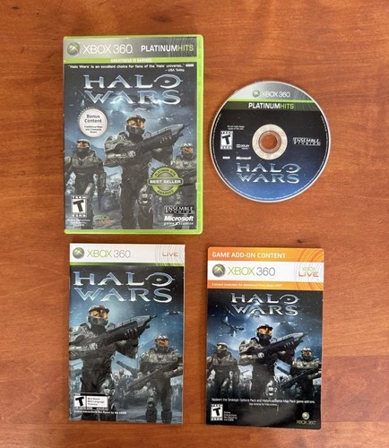 Halo Wars (Xbox 360) Excellent CIB Complete w/ Insert & Tested - Ships Fast