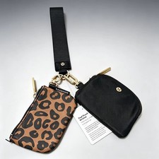 Lululemon athletica Dual Pouch Wristlet new purse wallet keychain