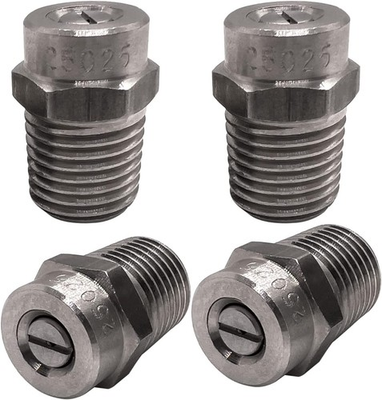 #ad 25025 Surface Cleaner Tips for Pressure Washer Nozzles with 4 Pack Silver $18.99