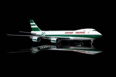 SQ Wings Boeing 747-8F Cathay Pacific Cargo ''80th Anniversary Retro'' B-LJE 1:200
