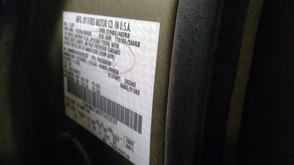 Lincoln LS 2002 Left Airbag YW4Z54043B13AAC 3824 Foto 4 de 4