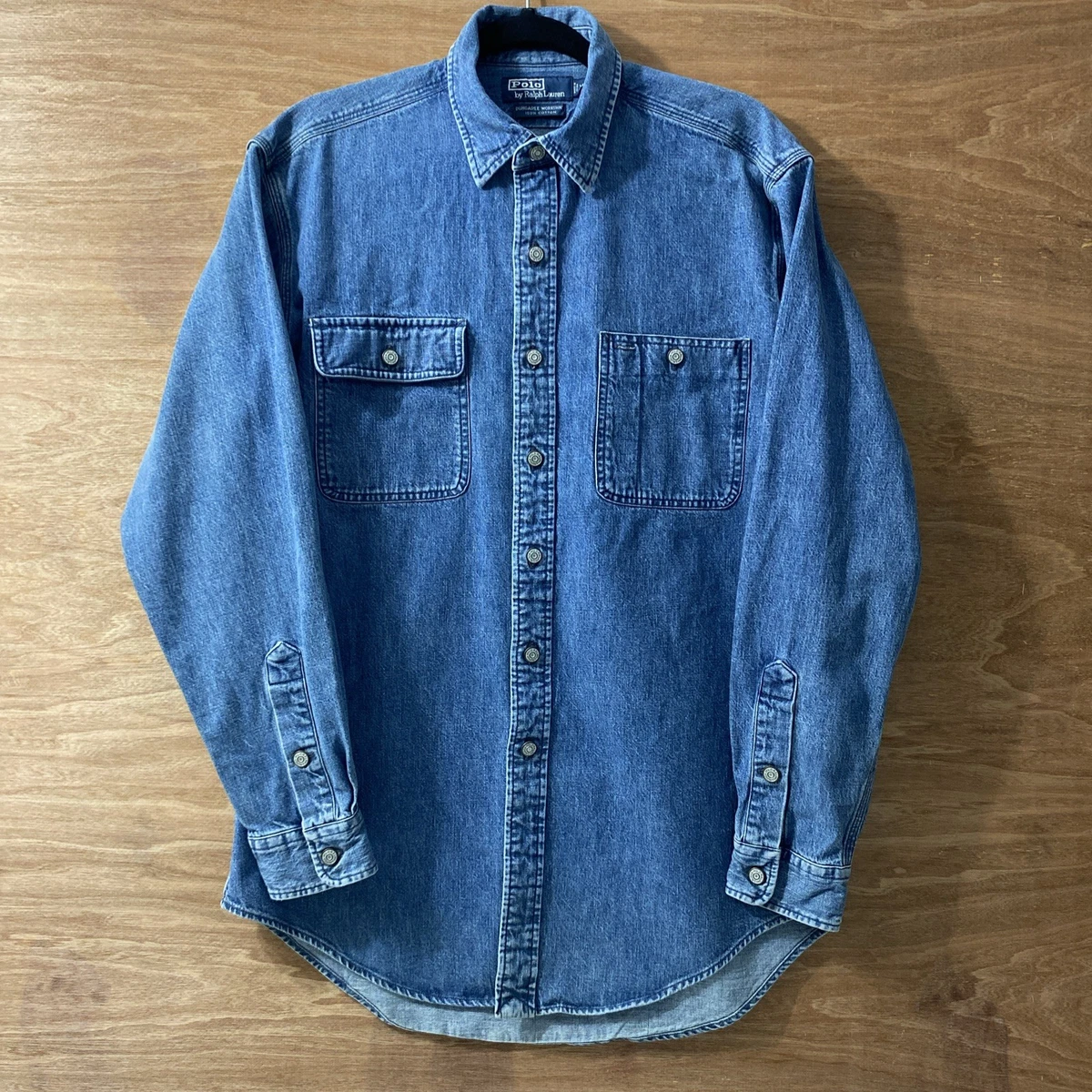Polo Ralph Lauren Denim Casual Button-Down Shirts for Men for sale