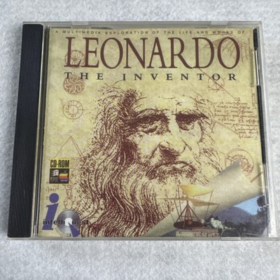 Leonardo The Inventor 1995 CD-ROM PC Future Vision Media Win/Mac