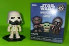 Snowtrooper Mandalorian and Grogu Star Wars Bobble Head 1/24 Funko Mystery Mini