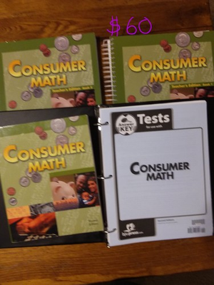 #ad Consumer Math Student Text $11.46