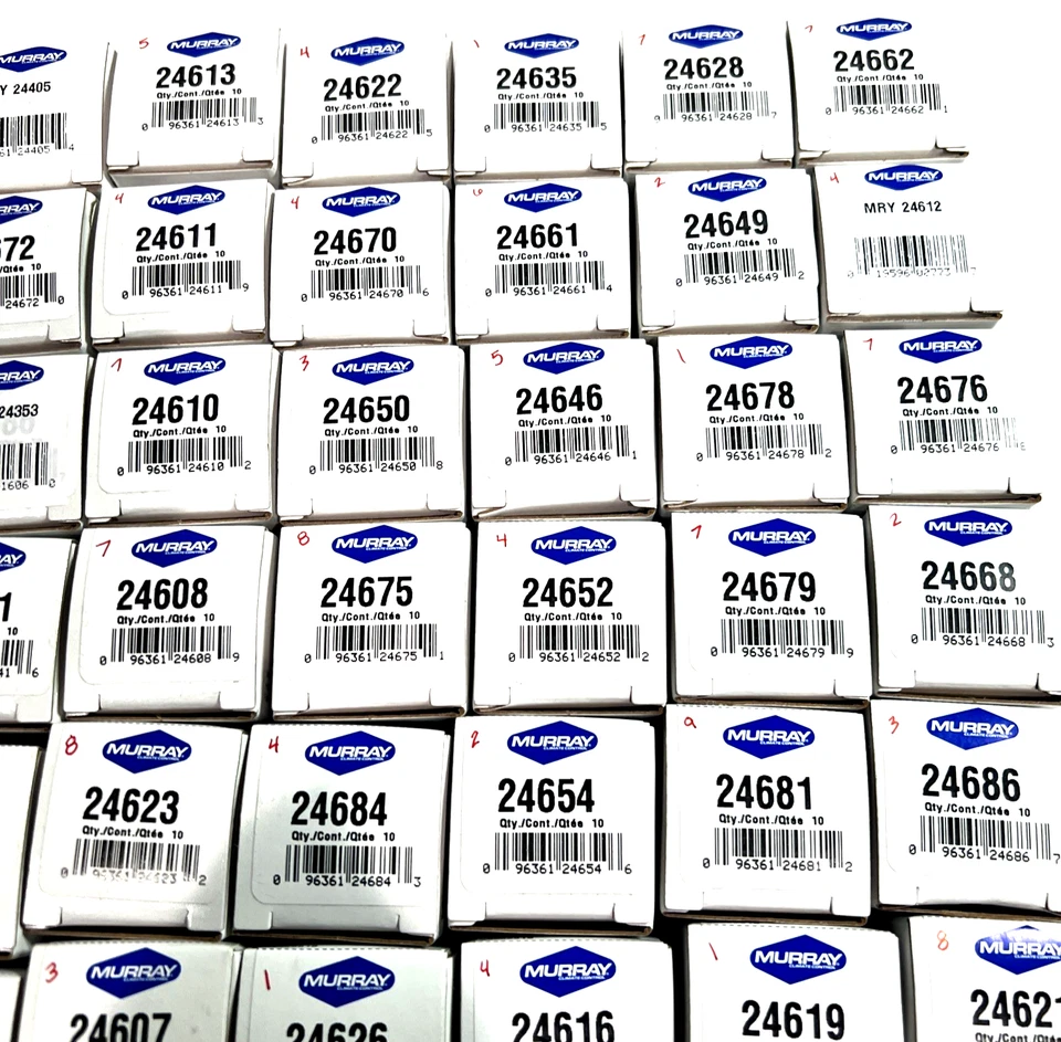 Grande lote misto de ferragens Murray (lote de 83 caixas parciais) - Imagem 3 de 4