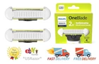 PHILIPS NORELCO ONEBLADE INTIMATE 2-PACK SKINPROTECT BLADES – Pubic Grooming New