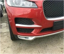 Fits Jaguar F-Pace 2017-20 Front Bumper Grille Fog Light Trim Cover Accessories