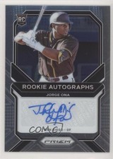 2021 Panini Prizm Rookie Auto Jorge Ona #RA-JO Auto 0a2