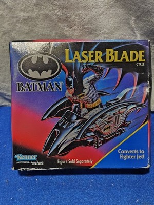 Vintage 1991 Batman Returns Collection Laser Blade Cycle Kenner NEW Keaton