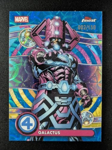 2026 Marvel Fantastic Four Topps Finest GALACTUS 2/150 Blue Kaleidoscope #NZ-035