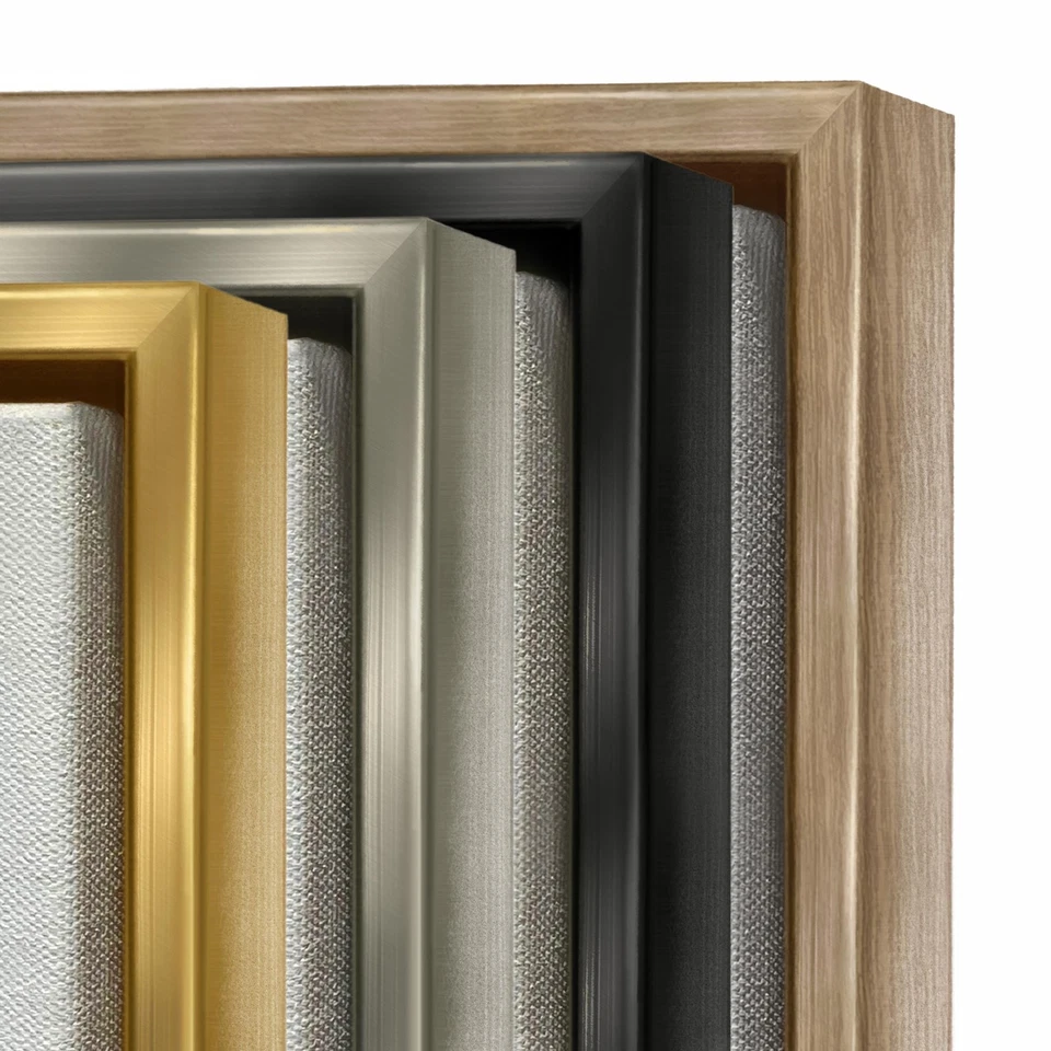 Arte de pared en lienzo flotador enmarcado paisaje urbano Fenway Park Boston, diseño de Emily... Foto 4 de 4