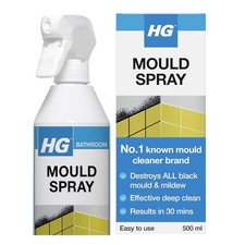 HG Mould Spray - Effective Black Mould & Mildew Cleaner, Removes Stains – 500ml 15.98 per litre