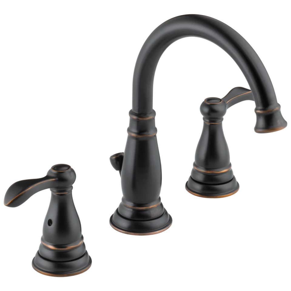Delta Porter Widespread Bathroom Faucet Oil Rubbed Bronze-Certified Refurbished - Image 2 of 3