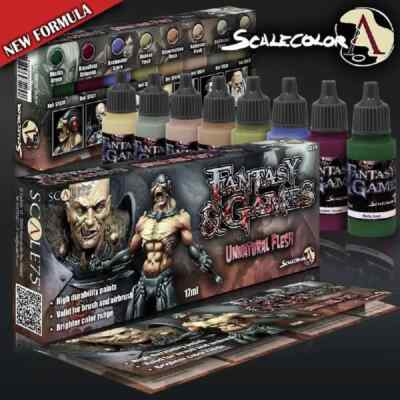 Unnatural Flesh Set - Scale 75 - Farbset Acrylfarbe (8x17ml)