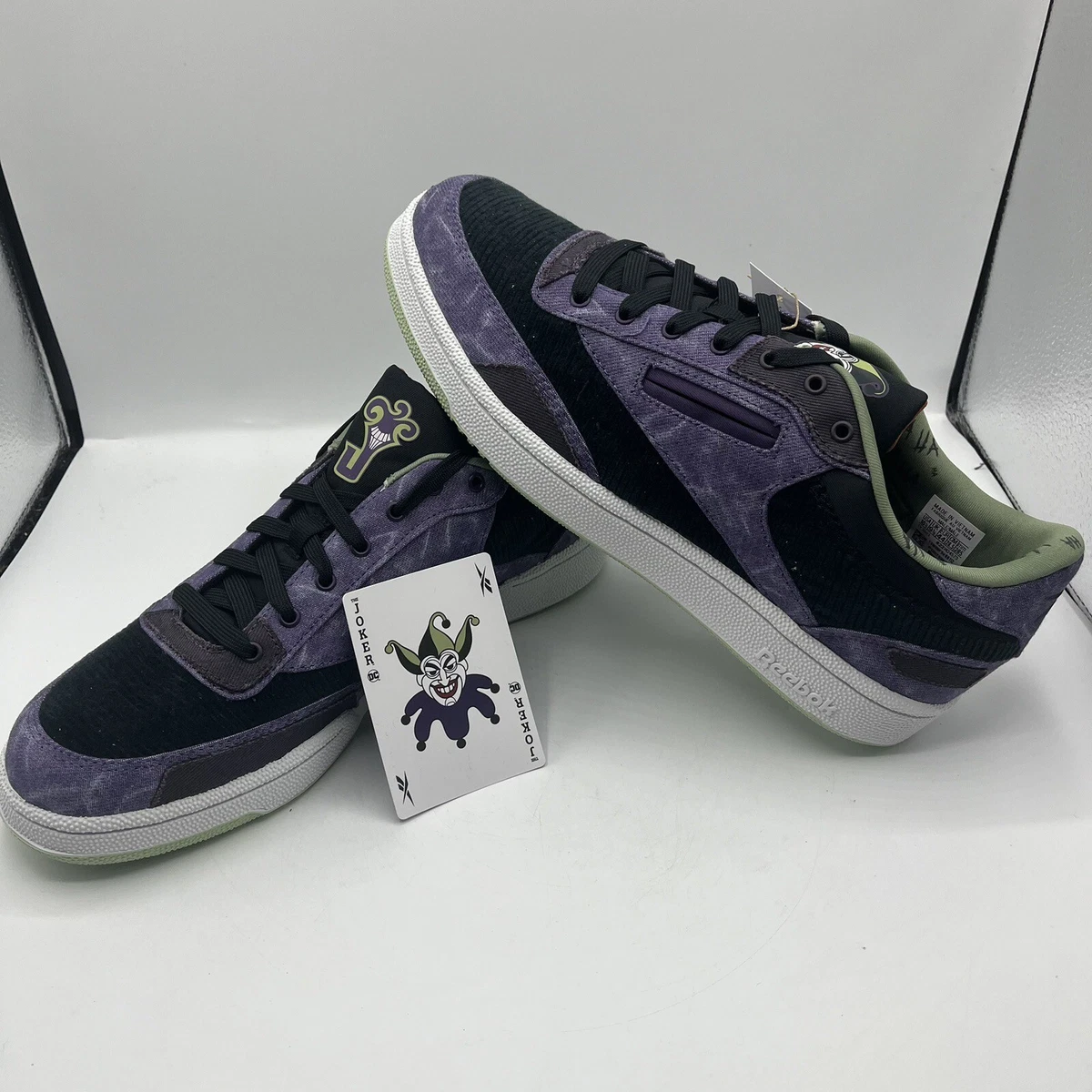 DC x Reebok Club C 85 The Joker for Sale | Authenticity Guaranteed