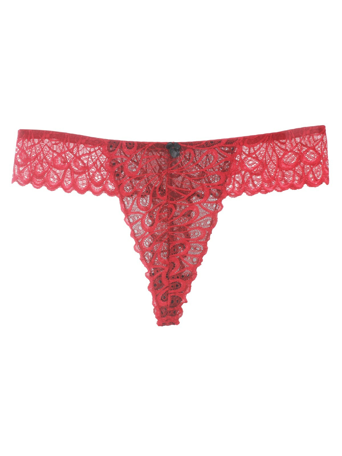 Youmita Plus Size Thong Red 1XL