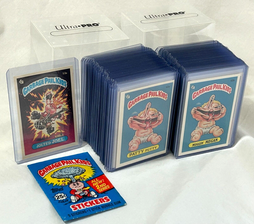 1985 Topps Garbage Pail Kids 2nd Series 2 OS2 MINT 84 Card Set in NEW TOPLOADERS - Picture 2 of 6