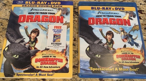 How to Train Your Dragon/Legend of the Boneknapper Dragon (Blu-ray/DVD) **LN
