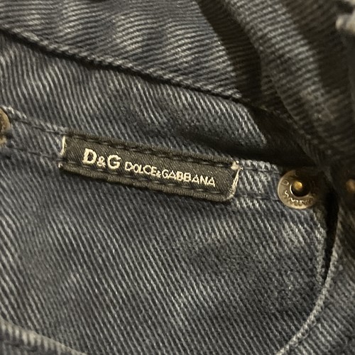 Jeans Dolce & Gabbana blu scuro, mostra 30 x 34 blu, Made in Italy perfette condizioni - Foto 10 di 13
