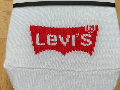 3er Pack Levis Damen Socken Strümpfe weiß Größe 39-42 - Bild 3 von 6