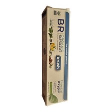 Essential Oxygen BR Organic Toothpaste Peppermint 4 oz  2 Woo Bamboo Toothbrush