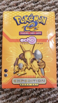 Pokemon OPENED Expedition Base Set Echo Theme Deck Vintage 2002