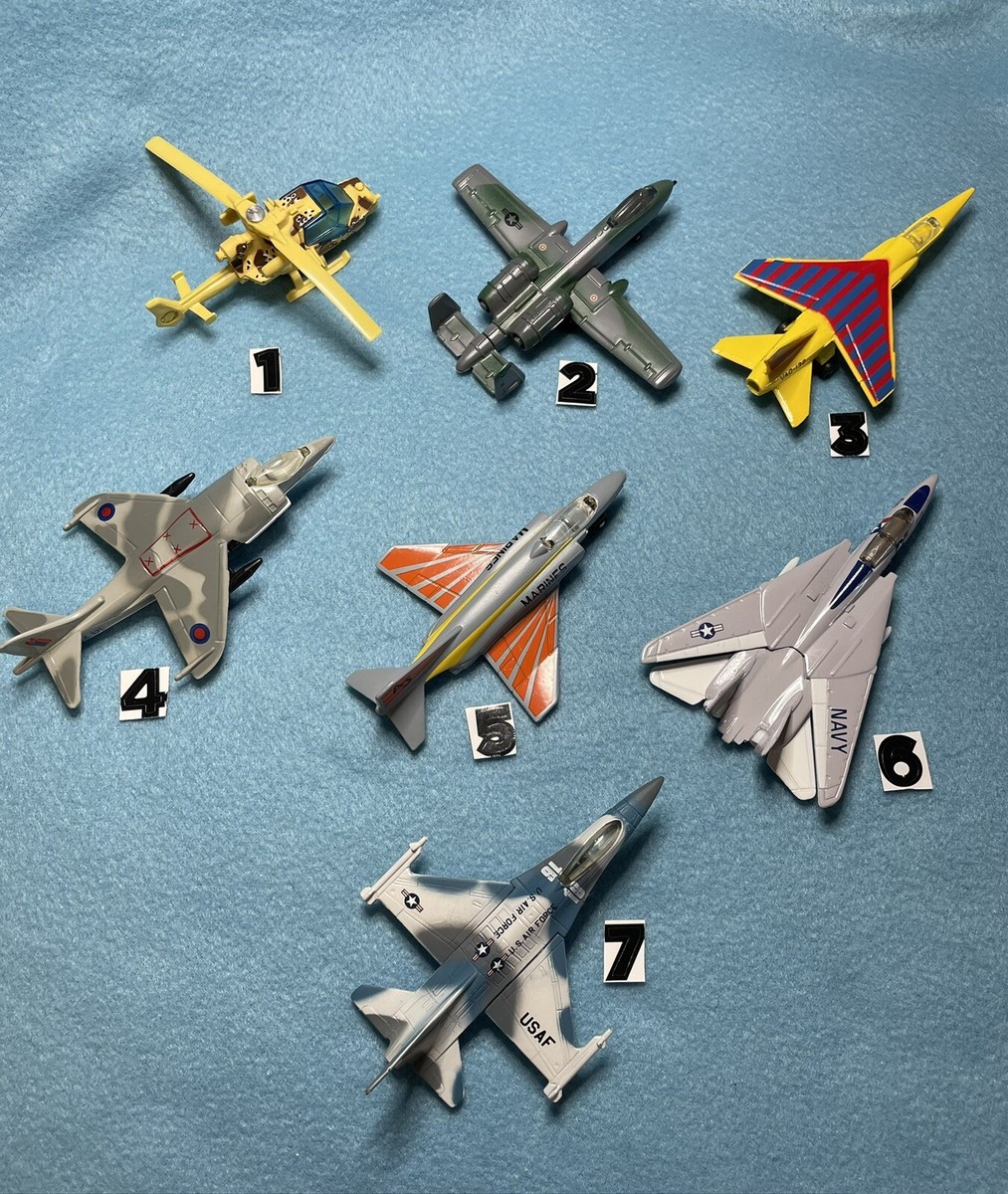 7- Matchbox Military Aircraft - Planes/Helicopters - Vintage