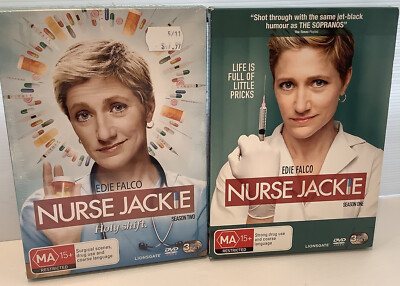 Nurse Jackie DVD Season 1 EC & Season 2 NEW MA15+ R4  PAL