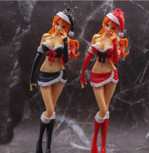 Anime One Piece Nami Christmas Gift Black Red Flash Charm Action Figure Models Ebay