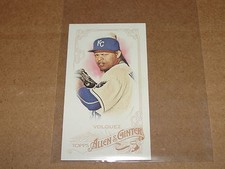 2015 Allen & Ginter EDINSON VOLQUEZ #224 A&G Flag Mini SP/25 Kansas City ROYALS
