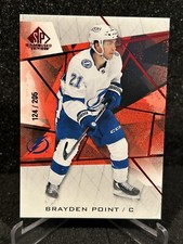2021-22 Upper Deck SP Game Used Red Fragment /205 Brayden Point #14