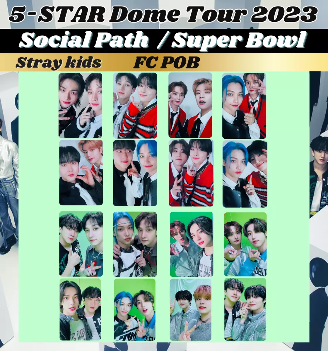 Stray Kids Photocards - Social Path/Super Bowl