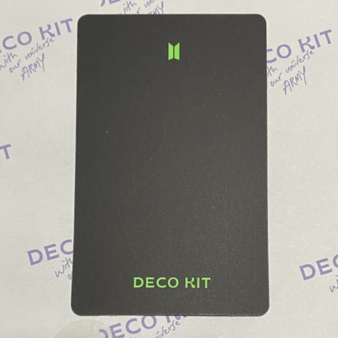 BTS JIN DECO KIT random OFFICIAL Photocard Photo card decokit PC