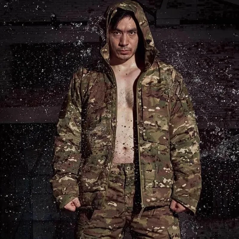 Waterproof store camo jacket