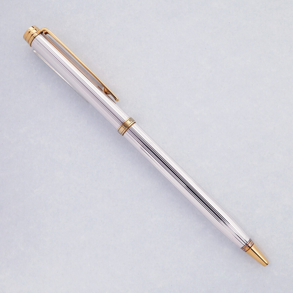 Waterman Gentleman Sterling Silver Fountain Pen & Ballpoint Pen