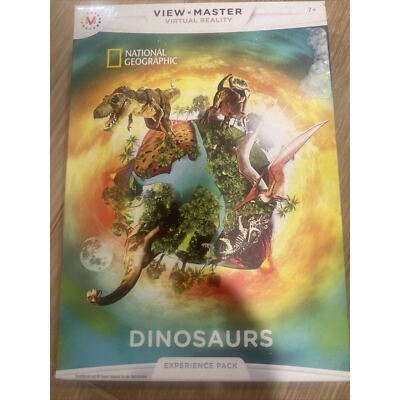 View Master National Geographic Dinosaurs Virtual Reality Experience Pack New