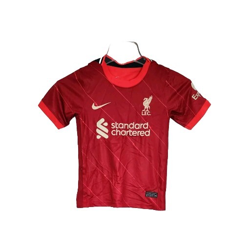 リヴァプール ユニフォーム NIKE Standard Chartered Nike Dri-Fit Boys Size Small Red Ivan 16 Standard Charlered Soccer