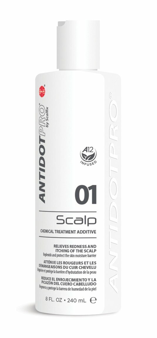 Antidot Pro 01 Для кожи головы Снимает покраснение волос зуд и жжение 8 унций 240 мл Новинка 4290₽