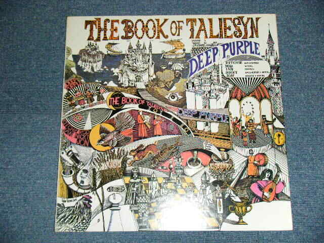 DEEP PURPLE Japan 1974 P-8377W NM LP THE BOOK OF TALIESYN | eBay