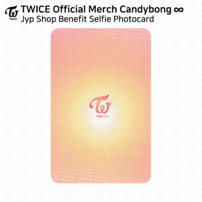 TWICE Official Merch Candybong Infinity Jyp Shop Benefit Selfie