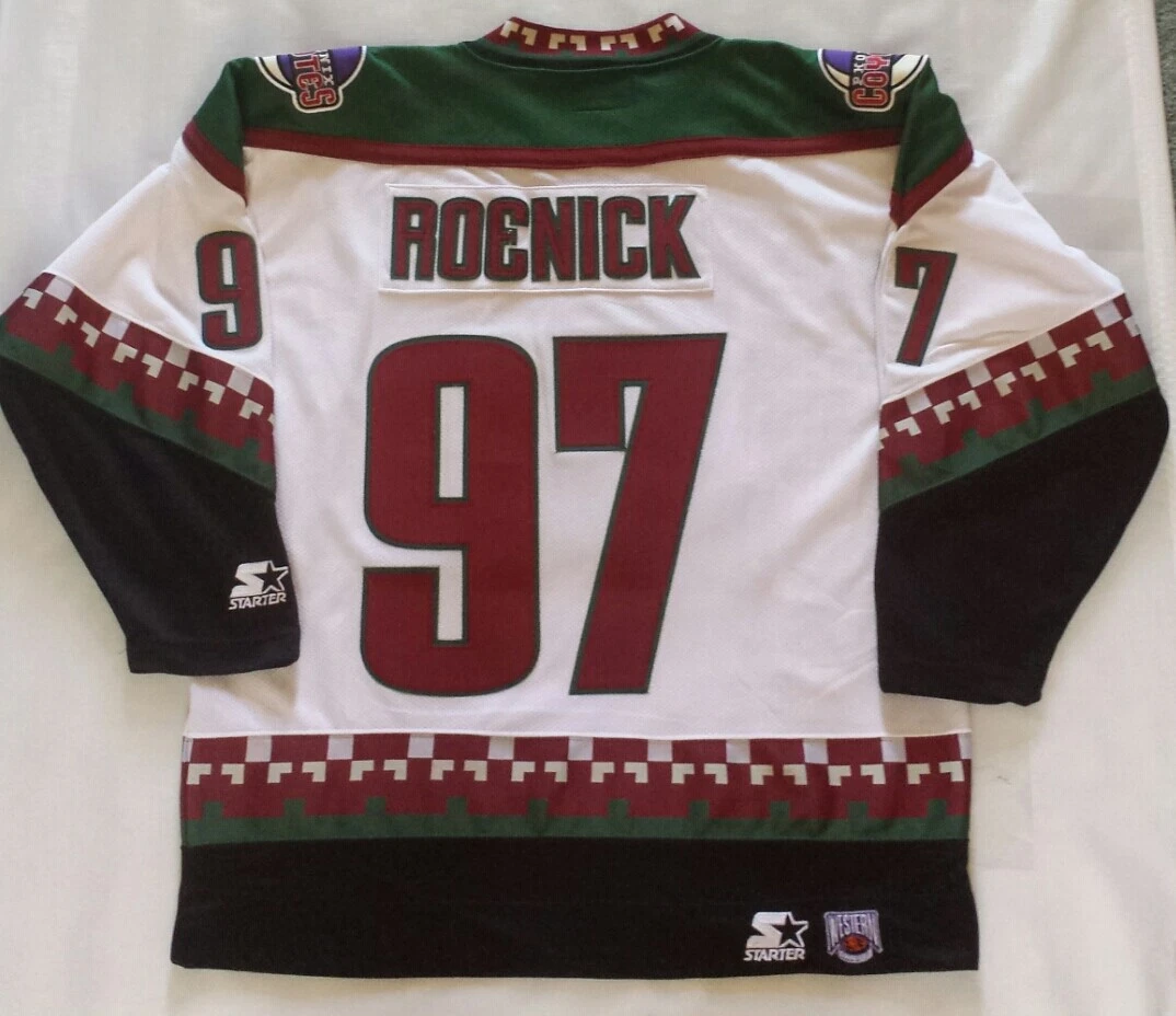 Phoenix Coyotes Jeremy Roenick Starter Hockey Jersey - 5 Star Vintage