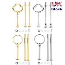 2 Tier Cake Plate Stand 3 Tier Tiered Tray Hardware Holder  Wedding Party