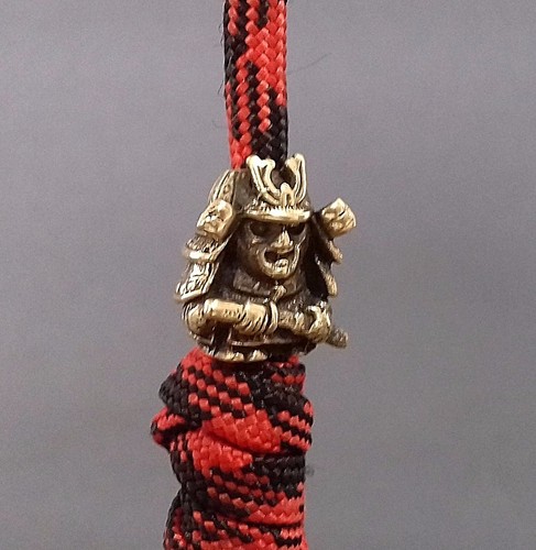 Cuchillo de Cuero Paracord de Bronce Único Cordón Cuentas HECHO A MANO Cuentas Colgantes de Metal - Imagen 173 de 587