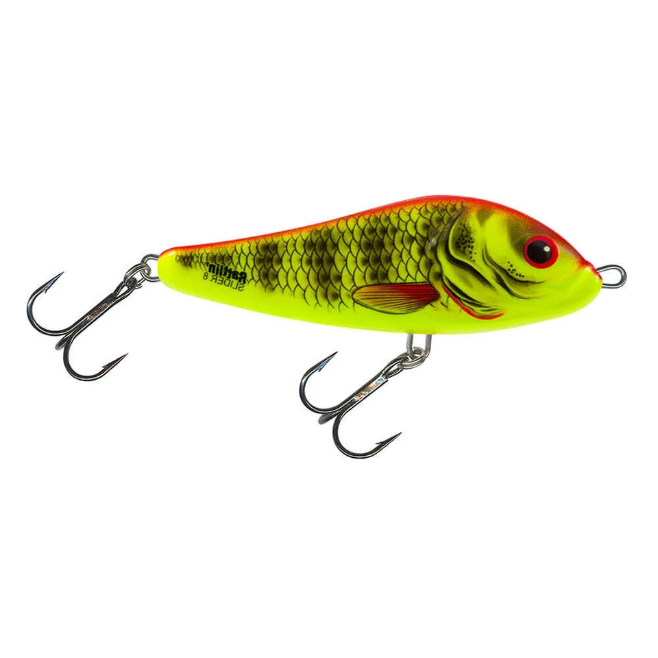 Salmo Rattlin Slider Jerkbait Bright Perche APPÂTS ARTIFICIELS Sandre Brochet - Photo 1/1