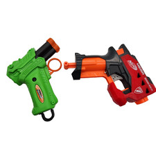 2 PISTOLAS NERF Adventure Force Tri-Max y Mega Bigshock N-Strike